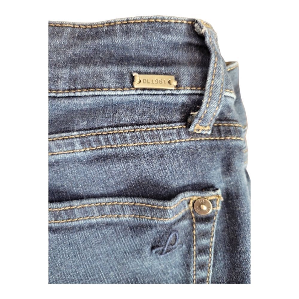 JAxDL DL1961 NO.3 Instasculpt Skinny Shattered Jeans Size 27 - Picture 10 of 10